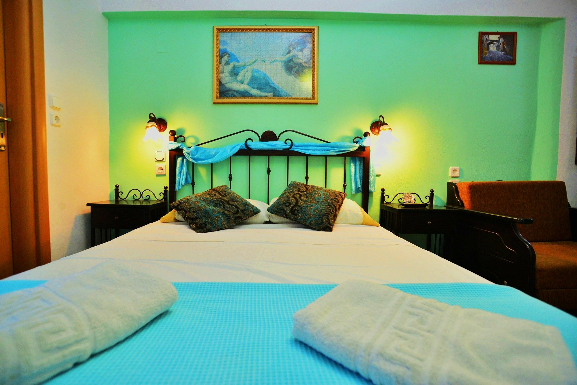 Olympos Pension Rhodes City Exterior foto
